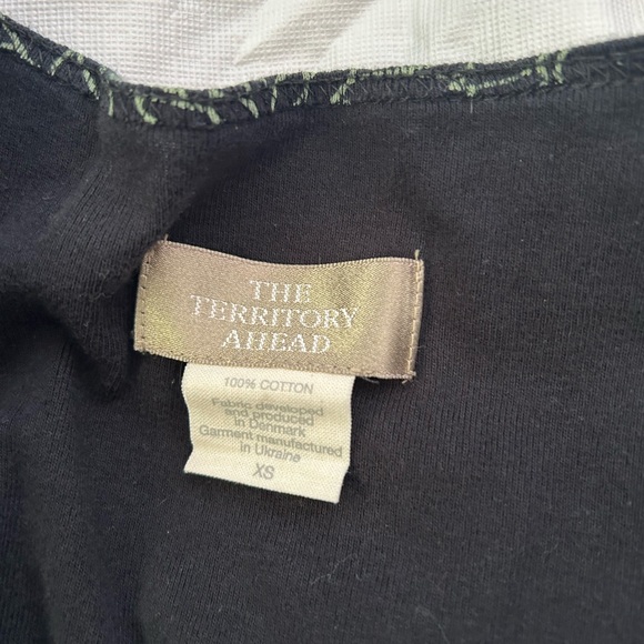 The Territory Ahead Black and Green Floral Dress - Picture 2 of 5